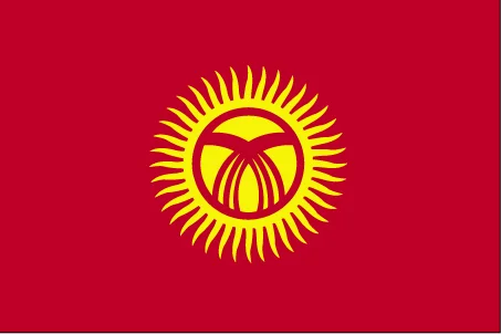 Flag of Kyrgyzstan