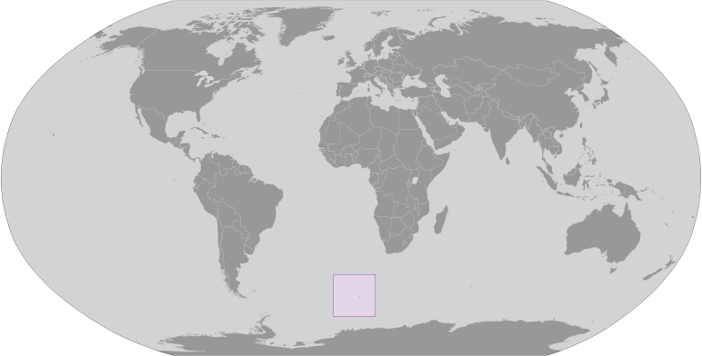 Bouvet Island locator