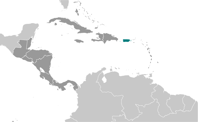 Puerto Rico locator